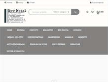 Tablet Screenshot of newmetal.org